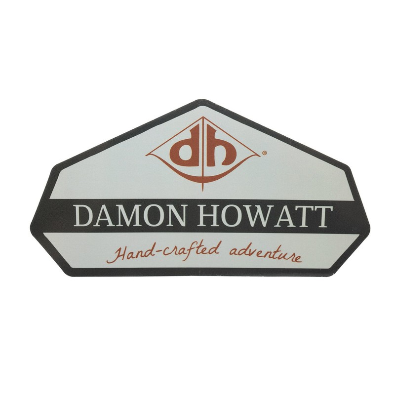 4-Pack Damon Howatt with DH Logo (2.75" x 5.25" Custom 7-Sided) Variety Gloss Vinyl Sticker Pack