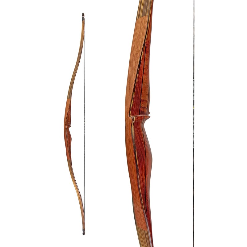 62″ Damon Howatt Savannah (3-Layer Bubinga Savannah) RH 50# (62″ AMO) 9/10 BLEMISHED BRAND NEW (ONLY 1 IN STOCK — READY TO SHIP)